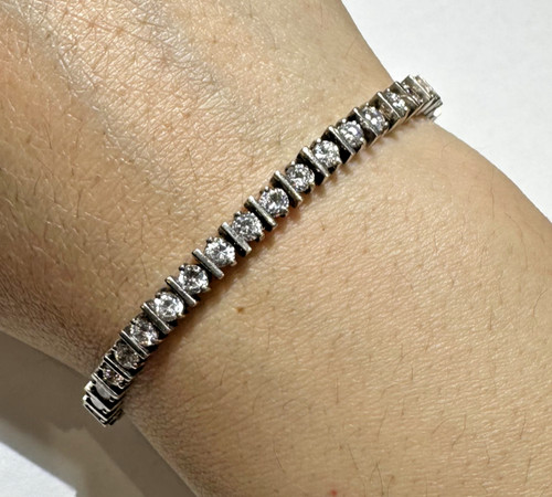 Bracelet tennis vintage - tennis,
