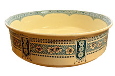 Jardinière / Cuvette de toilette ancienne en Faïence de Longwy