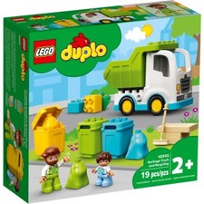 Lego Duplo 10945 le camion poubelle et le tri sélectif complet