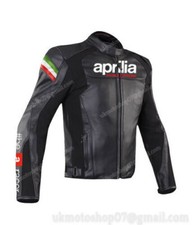 APRILIA Veste en Cuir de Moto