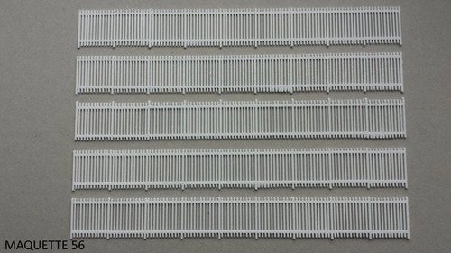 Lot barrières blanches - 5,