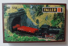 FALLER  558 HO Entrée de tunnel 1 voie 1/87 1: 87 Neuf Boîte d'origine
