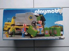 3780 PLAYMOBIL VINTAGE : camion Poubelle/ Éboueurs/ Klicky (Vintage 1988 / 1998)