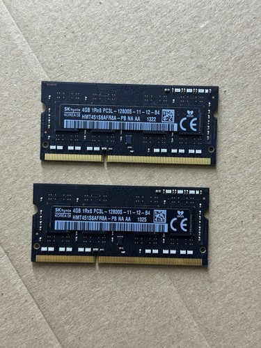 Barrette ram ddr3 2x - ram, 8