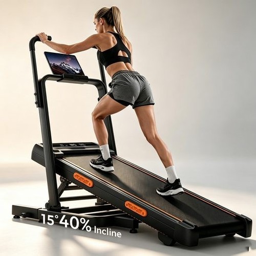 Tapis course de pente - course,