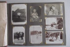 Album 245 Photos Amateur Scrapbook Vers 1920/50