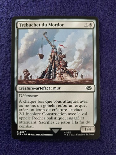 Mtg magic carte trebuchet - mtg, "trebuchet