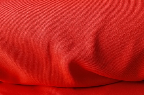 Coupon 237 tissu rouge - de,