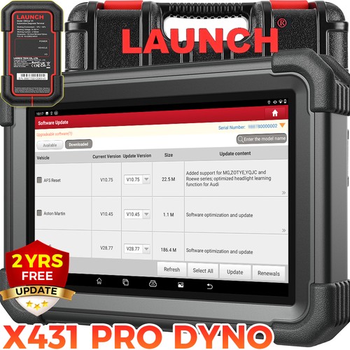 Launch x431 pro dyno obd2 - launch,