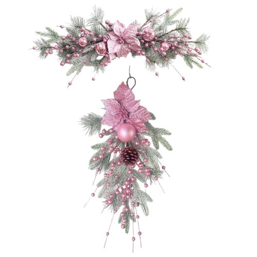 Guirlande noël pour porte - guirlande,