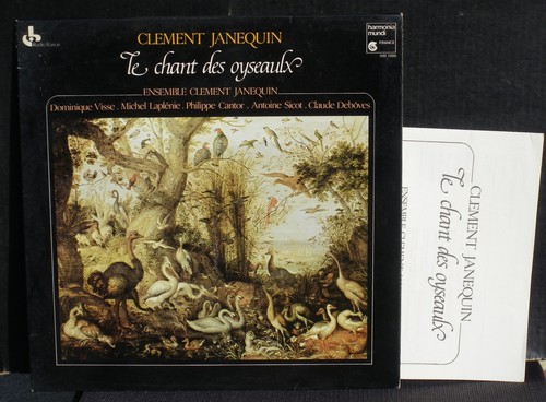 Janequin chant des - chant, oyseaulx