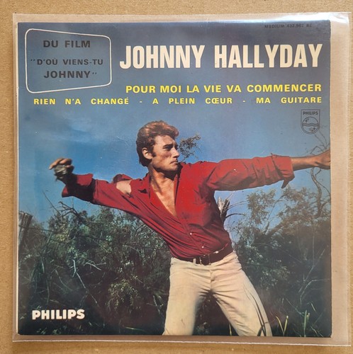 45t johnny hallyday - ep, ma
