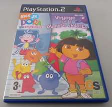 Jeu PS2 "Dora Voyage sur la Planète Violette" jeu + boîte sans notice (N°7878S)