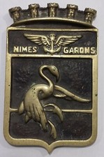 Tape de Bouche Marine Nationale BAN NIMES GARONS Aéronavale Bronze ORIGINAL