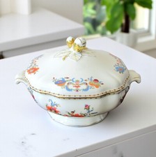 Limoges Raynaud. Légumier en porcelaine Vieux Chine Collection Damon