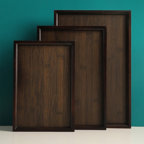 Plateau service bambou - service,