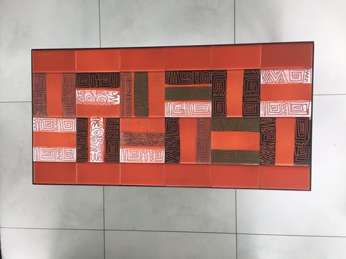 Table basse carreaux