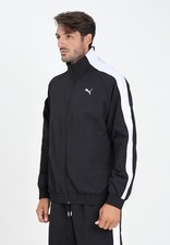 PUMA Veste Homme Noire Veste Coupe-Vent T7 Automne Hiver 2025/2