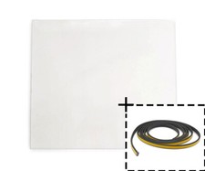 Vitre pour poêles à