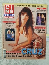 CINE REVUE N°37 2001 P. CRUZ FRIENDS ELISA SERVIER WINSLET V.BECKHAM JANE GREER