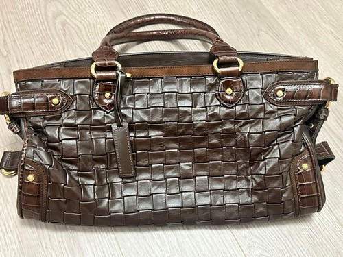Sac main fourre tout tissé - à,
