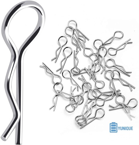 Clips carrosserie acier - de, en
