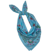 Foulard carré coton kenzo - coton,