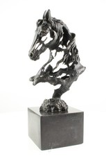 Sculpture Tête de cheval en