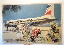 Affiche Ancienne Originale UAT