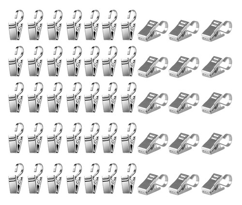 100 pièces pinces - pièces, rideaux