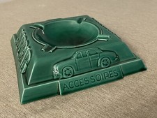 Automobilia Automobile cendrier céramique publicitaire SAPRAR Renault Dauphine