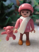 Petite fille enfant hiver montagne ski calendrier Avent Noël PLAYMOBIL 3955 5711