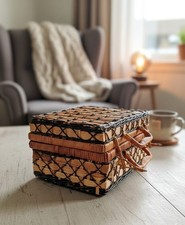 Panier mallette vintage en