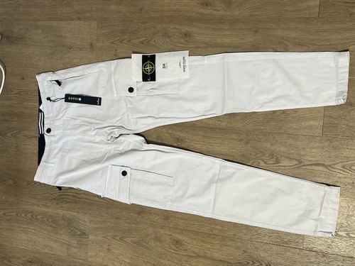 Cargo stoneisland blanc taille - cargo,
