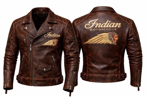 Men indian bomber icon real - men's,