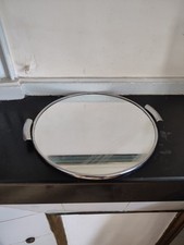 Plateau miroir métal - en,
