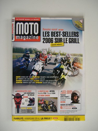 Moto magazine 233 - moto, honda