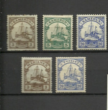 Timbres 1901-1905 Allemagne colonies divers Neufs* MH