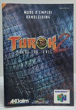 Notice Turok 2 Seeds Of Evil - Nintendo 64 - Fah