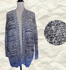 GILET CHINE BLLEU ET BLANC MARQUE NEW LOOK TAILLE M HAUTEUR 65 CM