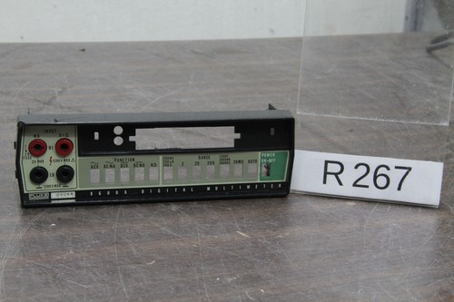 Front panel for fluke 8600a - front,