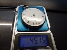 montre de gousset ,argent Minerve,à clef,D 40mm,P45g,orfevre LJ