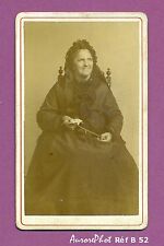 CDV Vieille femme avec coiffe