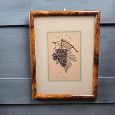 Cadre imitation loupe de noyer