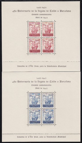 Barcelone 1943 colón - 1943,