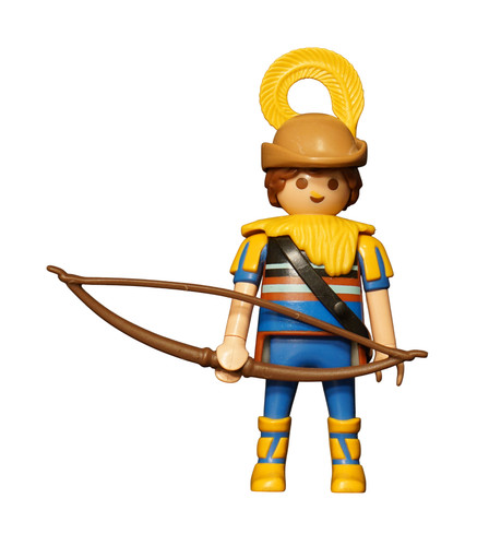 Playmobil chevalier tireur