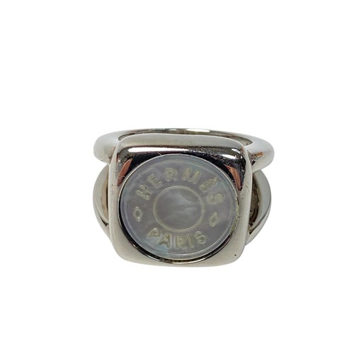 Bague coquille hermès sellier - bague,