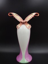 Vase en porcelaine fine collection FRANZ ailes écartées papillon XP1692 Jen Woo