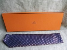 CRAVATE HERMÈS EN SOIE - AVEC