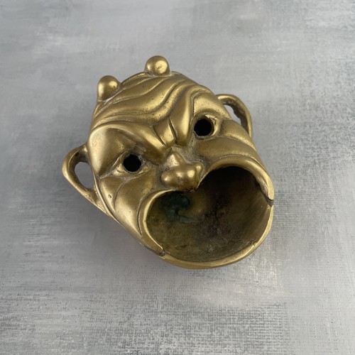 Tête satyre diable bronze - tête, de